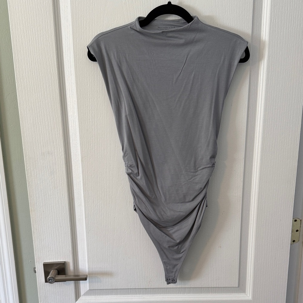 Abercrombie & Fitch Gray Bodysuit